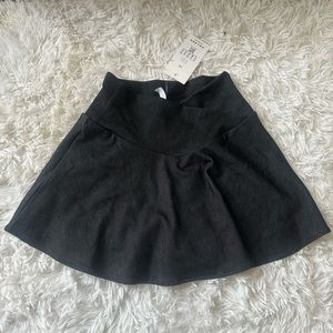 NWT Halara High Waisted Denim Flare Casual Skirt